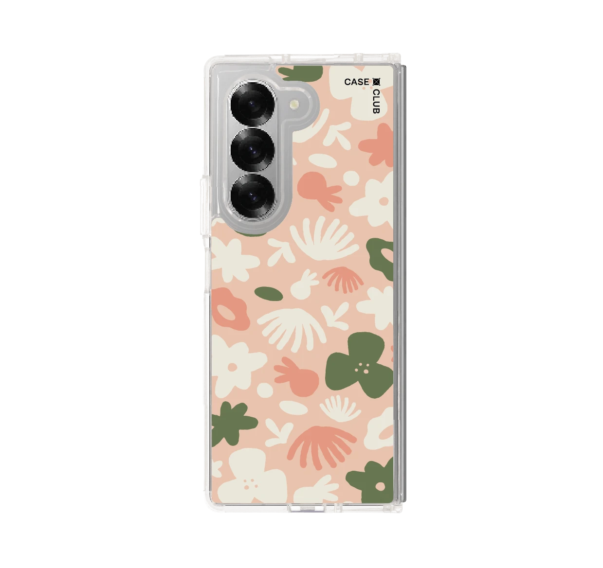 ลายดอกไม้น่ารัก โทนชมพูเขียว